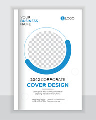 Corporate Business Book Cover Design Template  Annual Report|modern layout with color variations Brochure cover