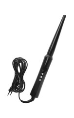 Curling iron isolated on white. Hair styling device