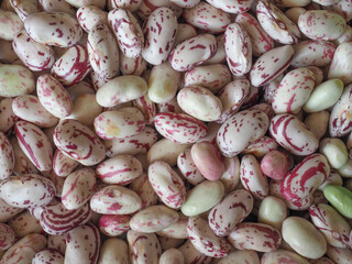 crimson beans legumes food background - 715011097