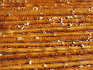 salted sticks snacks baked food background - 715011408