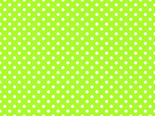 texturised white color polka dots over green yellow background