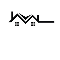 Building logo with modern line art design, design template, logo, logo template Premium Vector