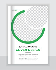 Corporate Business Book Cover Design Template  Annual Report|modern layout with color variations Brochure cover