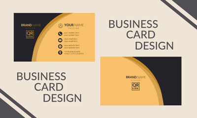 Eye catching business card design for food natural cosmetic organic product as well as advertisement 