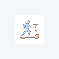 Ride Sharing awesome lineal color icon , vector, pixel perfect, illustrator file