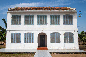 Le musée de la ville de Thiès au Sénégal en Afrique de l'Ouest