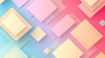 Trendy pastel shades abstract background vector presentation design. PowerPoint and Business background.