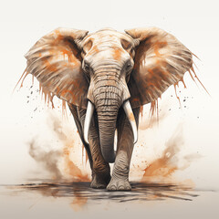 An elephant wallpaper 