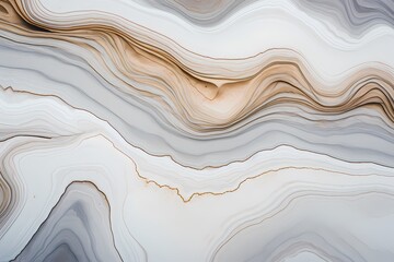 The lens explores the fine lines and textures of marble, resulting in a high-definition abstract background.