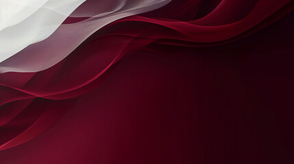 Dark burgundy and white banner background. PowerPoint and Business background.