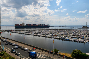 Havre Harbor With Ships