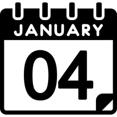4 January Icon