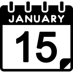 15 January Icon