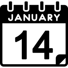 14 January Icon