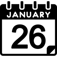 26 January Icon