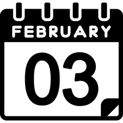 3 February Icon