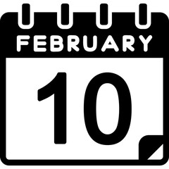 10 February Icon