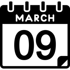 9 March Icon