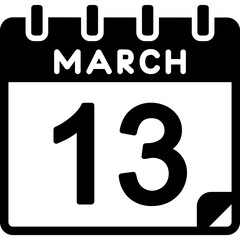 13 March Icon