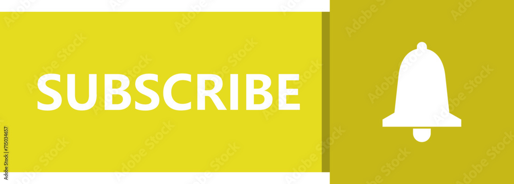 Sticker subscribe button