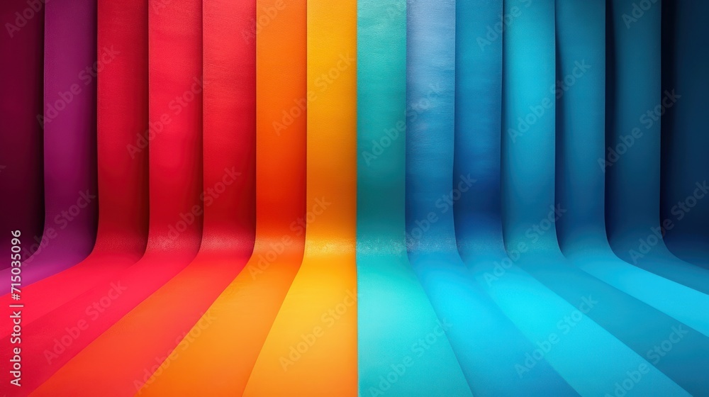 Aufkleber an image of a multicolored background that looks like it could be used as a wallpaper or backdrop.