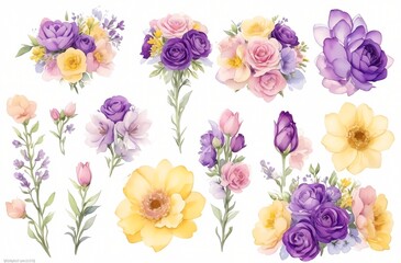 Fototapeta na wymiar wallpaper of woman’s day, draws of flowers for valentine’s day, beautiful flowers for mother's day and valentine's day, illustration of roses