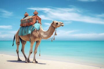 camel from the makadi beach