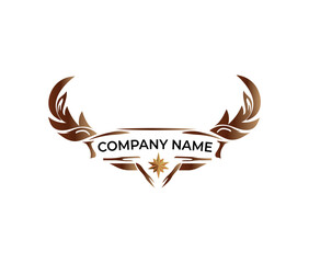 A frame for logo name or company name.