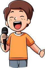 Obraz premium singer, singing