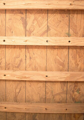 Imagen vertical de una tapa de madera detalles para texturas o fondos 