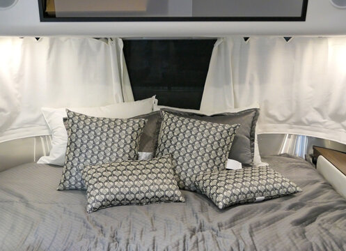 travel trailer bedroom
