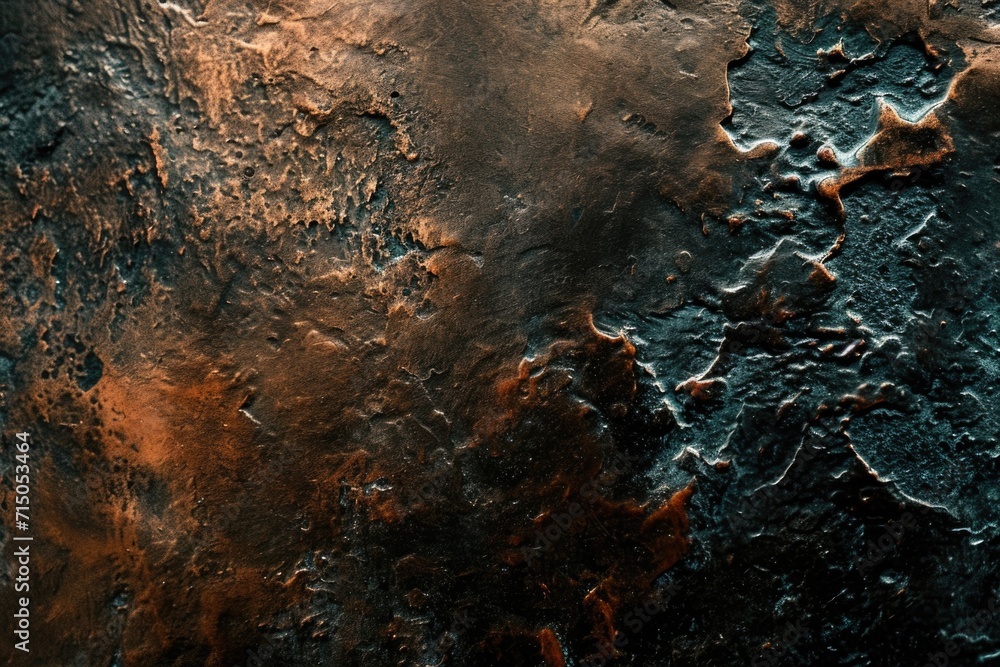 Aufkleber a detailed view of a metal surface with visible rust. this image can be used to depict decay, aging,