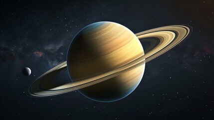 Naklejka premium Artists Rendering of Planets in the Solar System, A Detailed Depiction of Our Celestial Neighbors