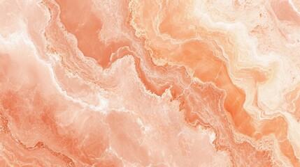 Close Up of Pink and Orange Marble Texture