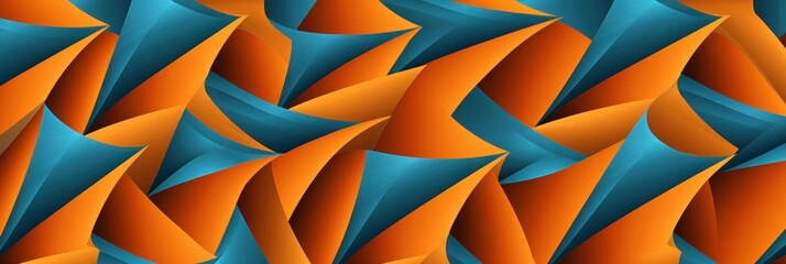 A colorful seamless tessellation pattern