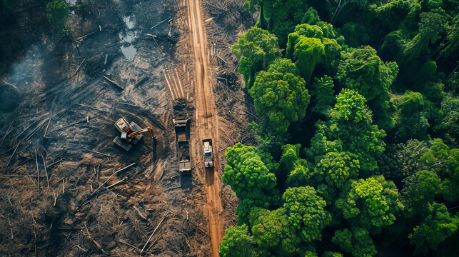 deforestation and environmental degradation by illegal logging