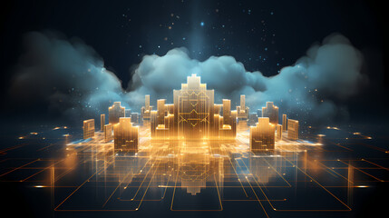 Geometric Cloud Matrix: A Blueprint of Digital Harmony