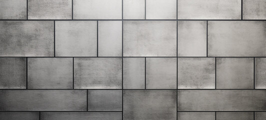 Fototapeta premium Metallic texture with a silver gray metallic sheen