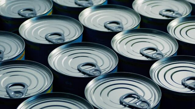 Generic Cans Of Food With Pull Rings