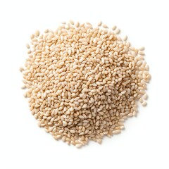 sesame seed, isolated on transparent background cutout