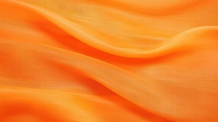Obraz premium tangerine orange abstract vintage background for design. Fabric cloth canvas texture. Color gradient, ombre. Rough, grain. Matte, shimmer
