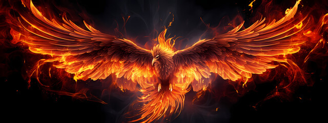 Golden Rebirth: The Phoenix's Immortal Blaze