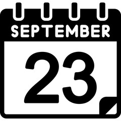 23 September Icon