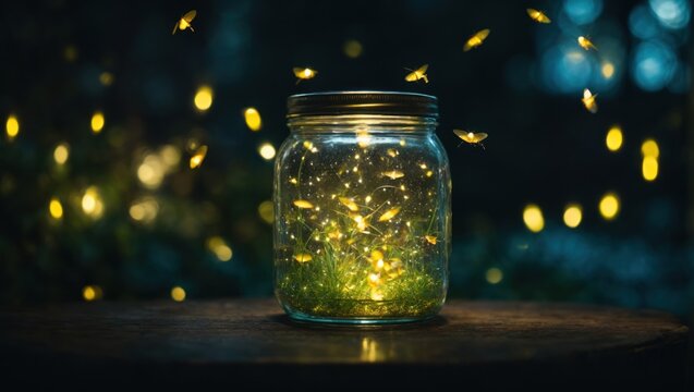Jar of fireflies