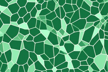 Fototapeta na wymiar Forest green pattern Voronoi pastels