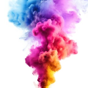 Beautiful color smoke Illustration