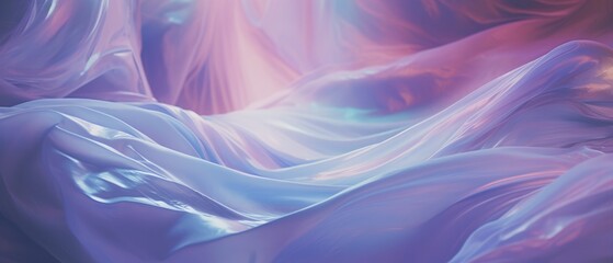 Obraz premium Abstract background of an object in a holographic fabric