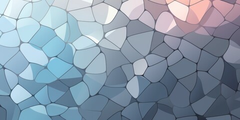 Gray pattern Voronoi pastels