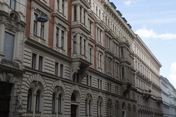 Fototapeta na wymiar Building in the downtown of Vienna, Austria