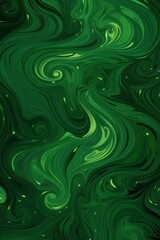 Fototapeta na wymiar Green marble swirls pattern
